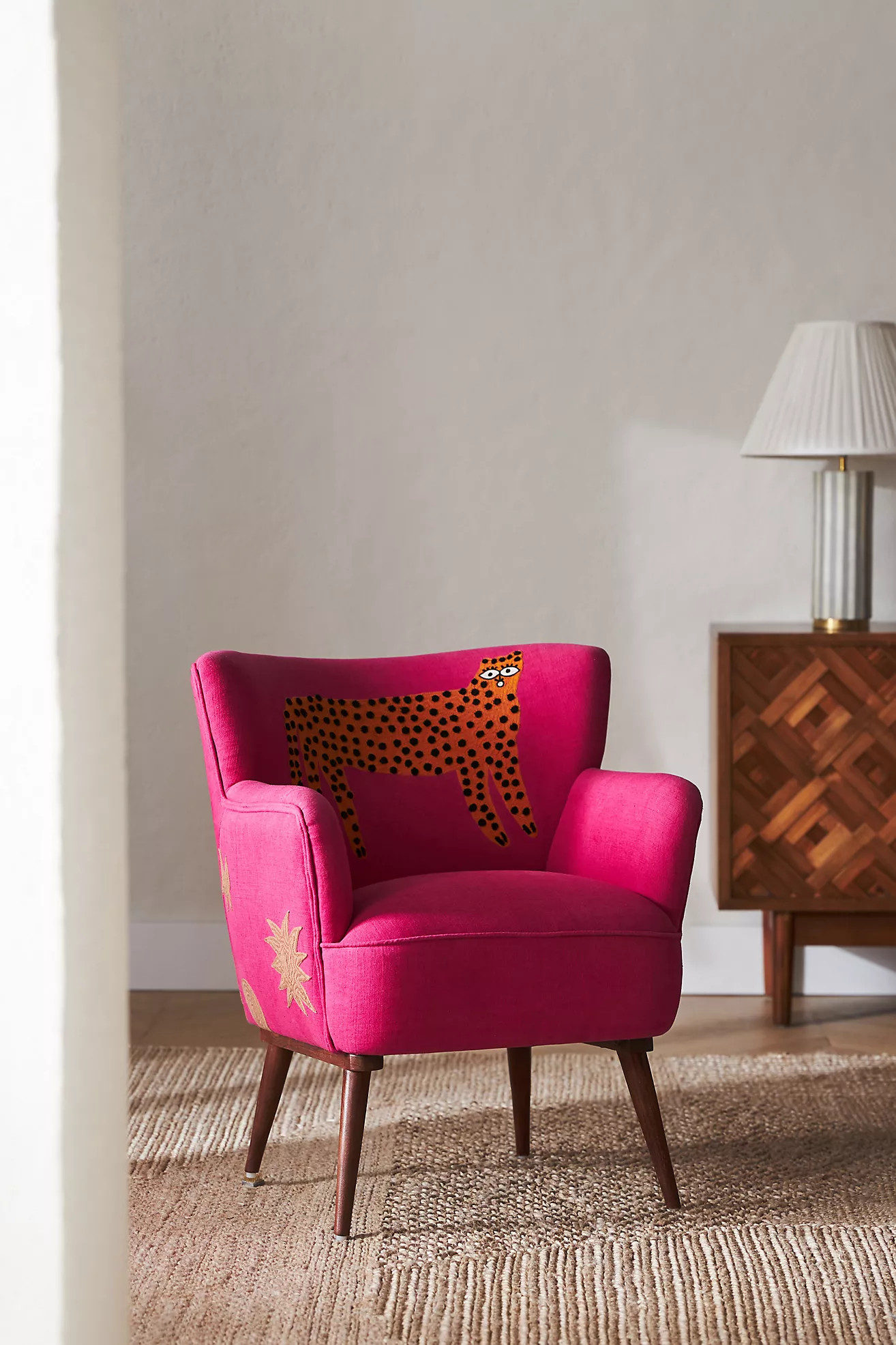 Marcello Velho Catwalk Petite Accent Chair | Anthropologie (US)