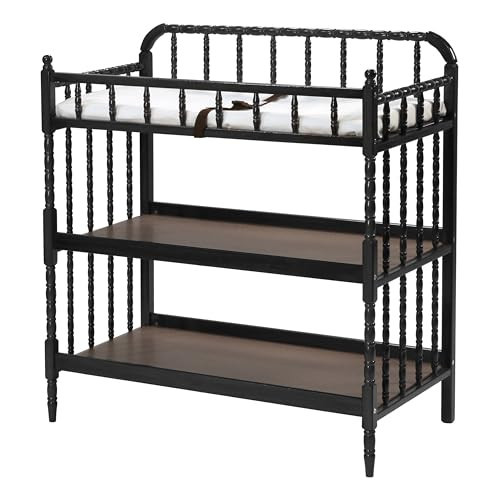 Davinci Jenny Lind Changing Table with Pad in Ebony | Amazon (US)
