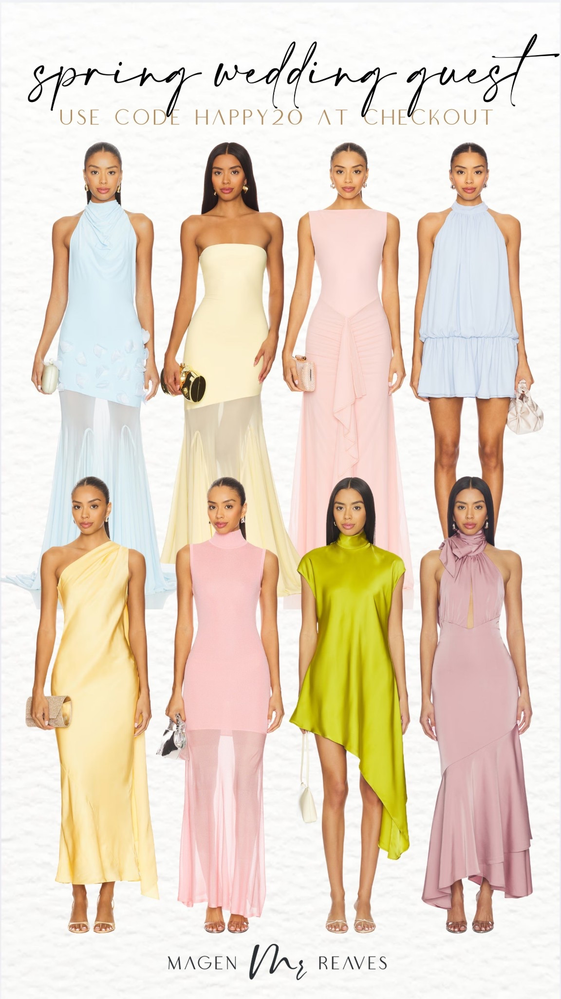 Spring wedding guest dresses on sale!
Use code HAPPY20 at checkout!

#LTKWedding #LTKSaleAlert