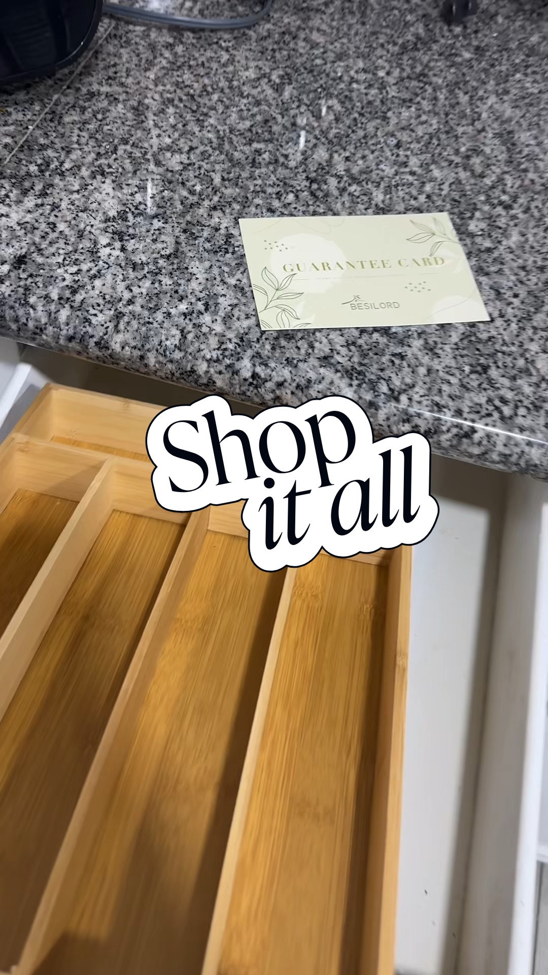 Amazon finds that make your kitchen feel EXPENSIVE ✨
This bamboo organizer fits perfectly, looks high-end, and keeps everything in place.
Perfect for utensils, drawers, and that chaotic kitchen energy we’re done with 😅

#LTKfitnessgoals #LTKGiftGuide #LTKdayinmylife