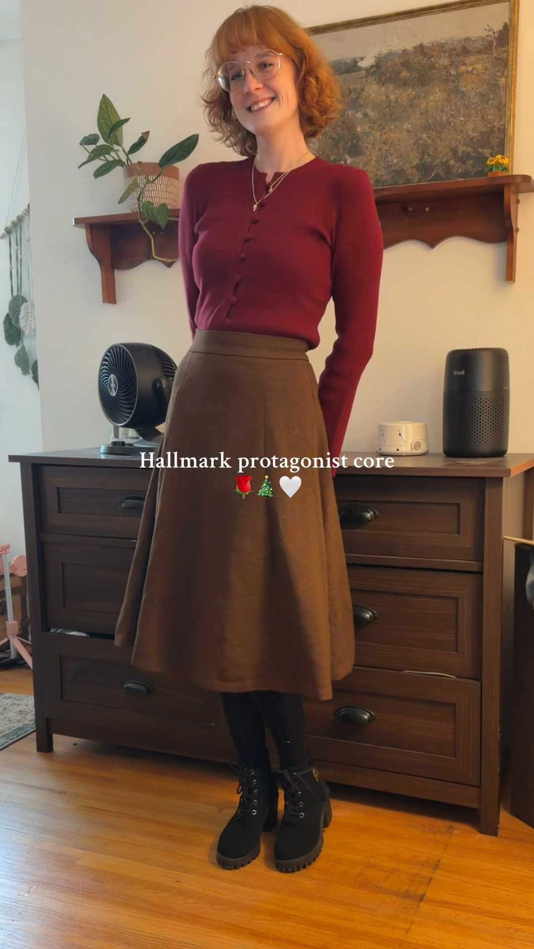 My cute attempt at the Hallmark aesthetic ❤️🤎

#LTKootd #LTKBeauty #LTKHoliday