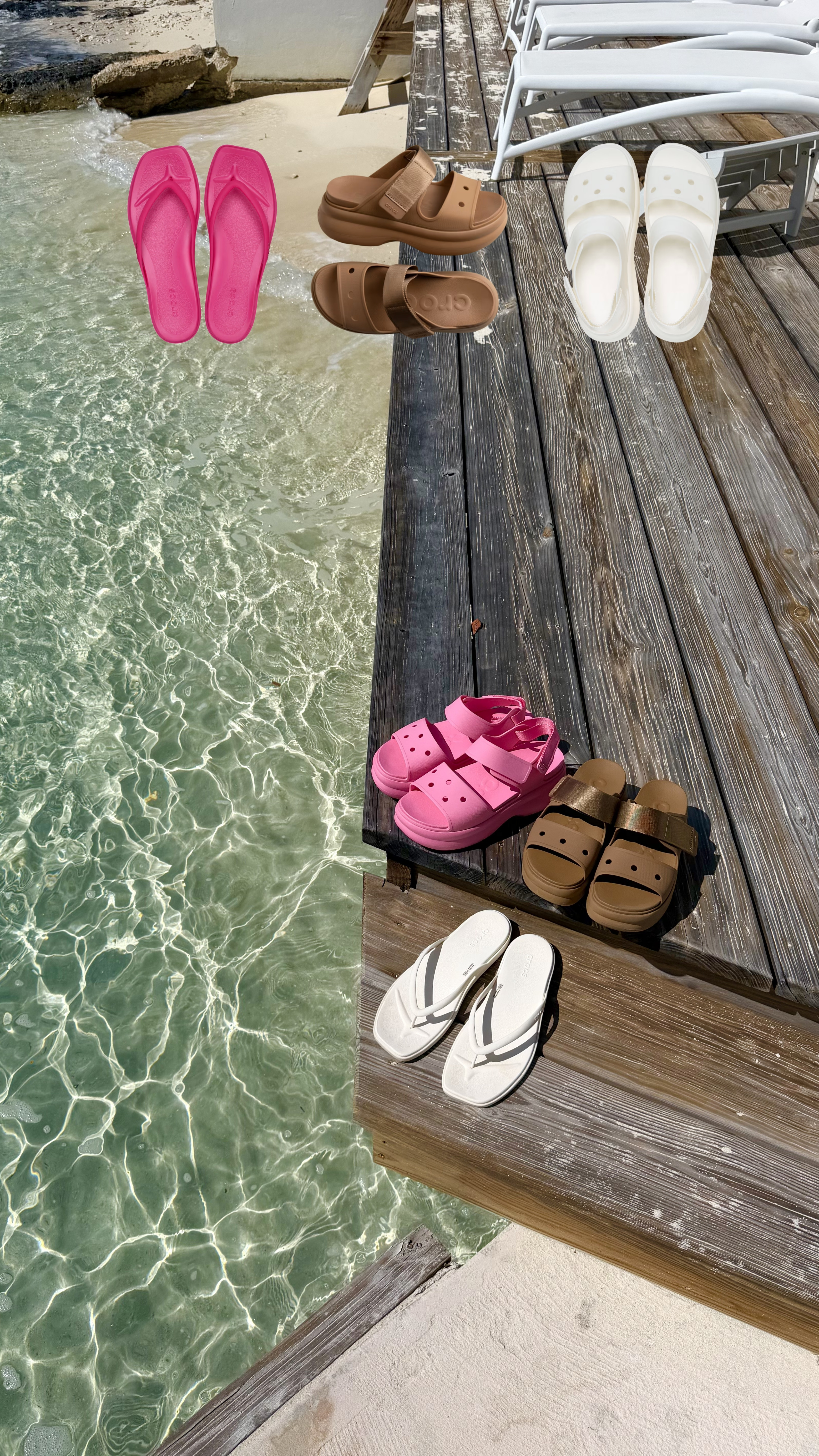Crocs Beach Sandals  

 #LTKootd #LTKActive #LTKTravel
