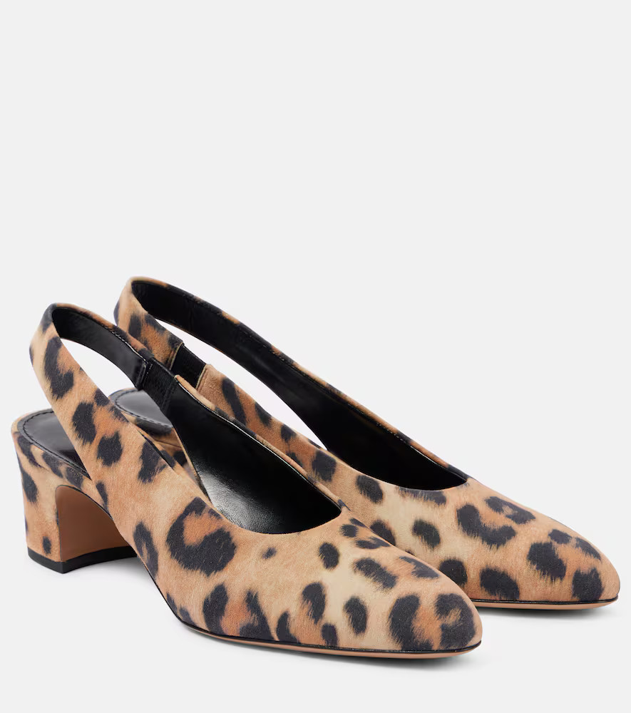 Paris Texas Lavinia 50 leopard-print suede pumps | Mytheresa (US/CA)