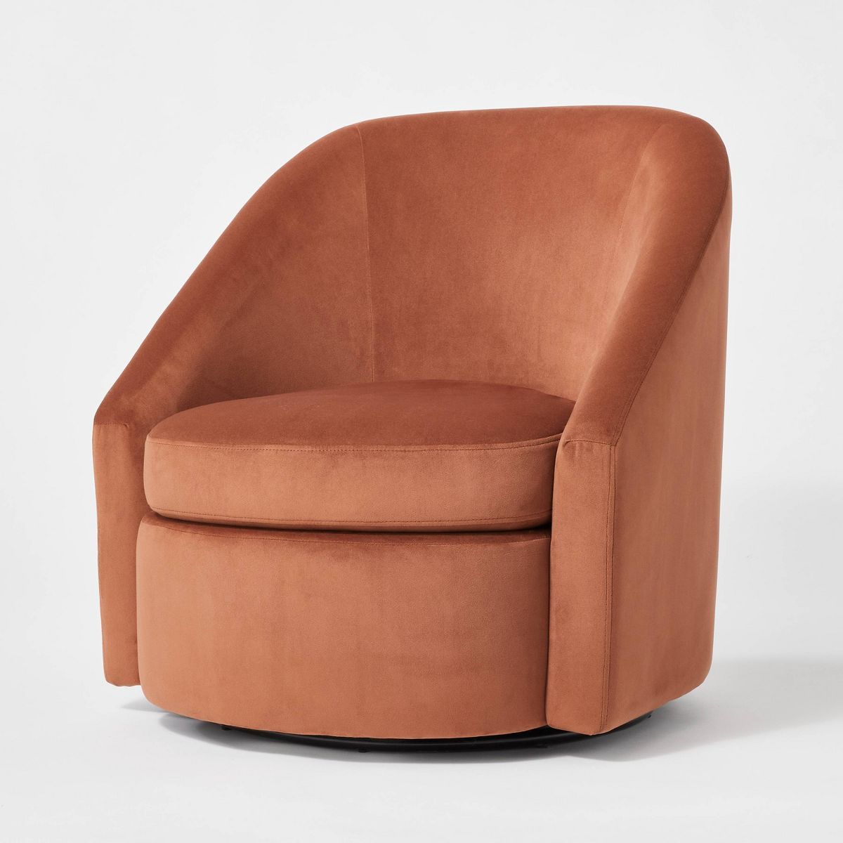 Slope Arm Swivel Chair Velvet - Threshold™ designed with Studio McGee | Target