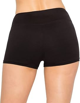 ALWAYS Women Workout Yoga Shorts - Premium Buttery Soft Solid Stretch Cheerleader Running Dance V... | Amazon (US)