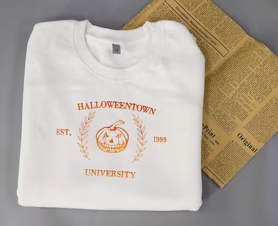 Halloweentown School Sweatshirthalloween University - Etsy | Etsy (US)