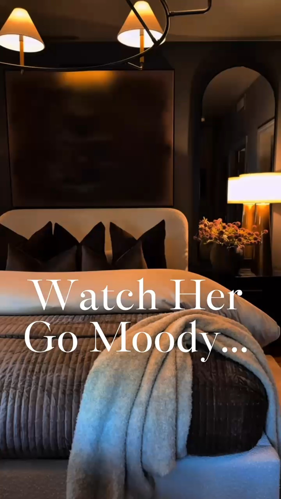 Watch her go moody 🖤
Moody to me is never boring.. it’s rich, calm, romantic… all the moods wrapped into one. Especially at night, it’s pure cozy magic. Deep burgundies, dark plums, warm browns, velvets, and texture. I’m LOVING plums right now 🤎

#moodyhome #fallhomedecor #moodyinteriors #amazonhome #wayfairfinds #falldecor #interiorstyling #cozyfallhome #moodychic #richcolors #velvetdecor #plumdecor #homemakeover #bedroommakeover #seasonalstyling


#LTKHome #LTKU #LTKStyleTip