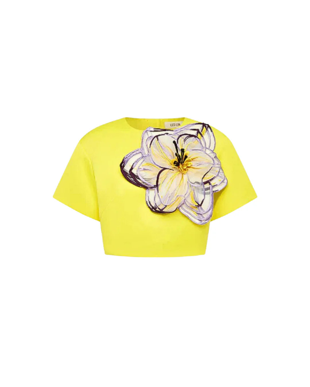 INDIE SLEEVE TOP YELLOW IRIS / AU 14/ US 10 | FEBE Clothing