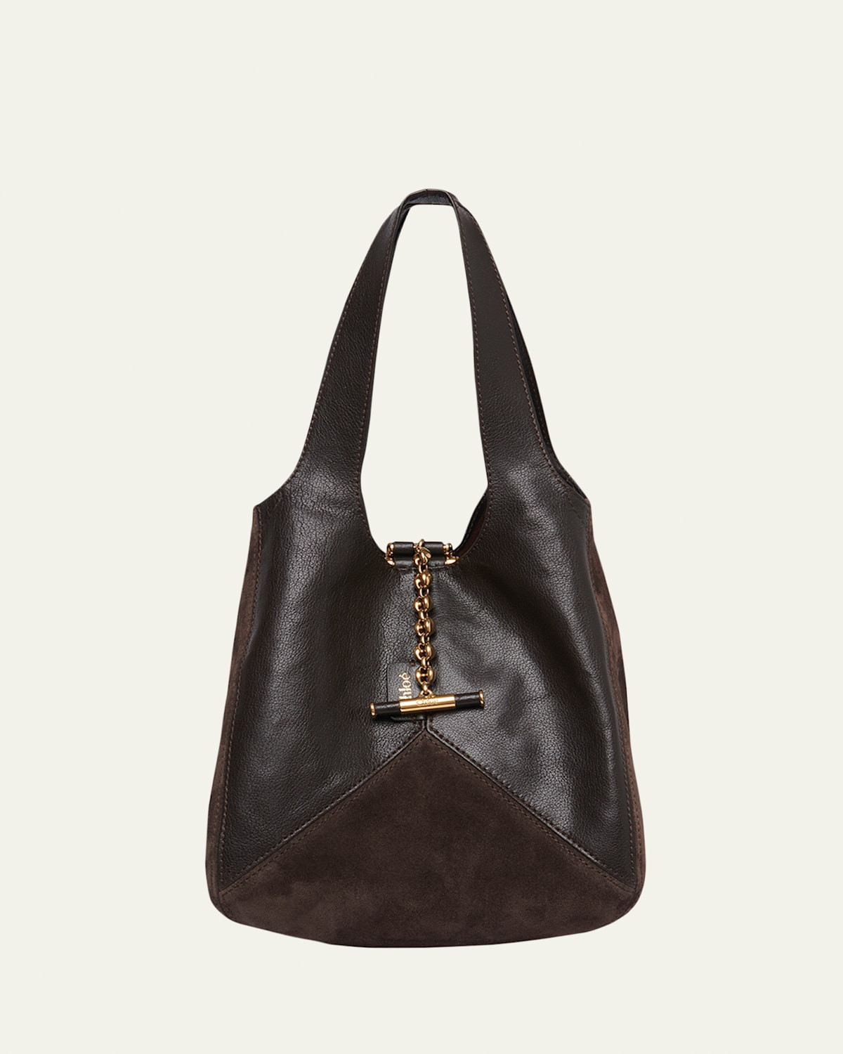 Balloon Patchwork Leather & Suede Tote Bag | Bergdorf Goodman