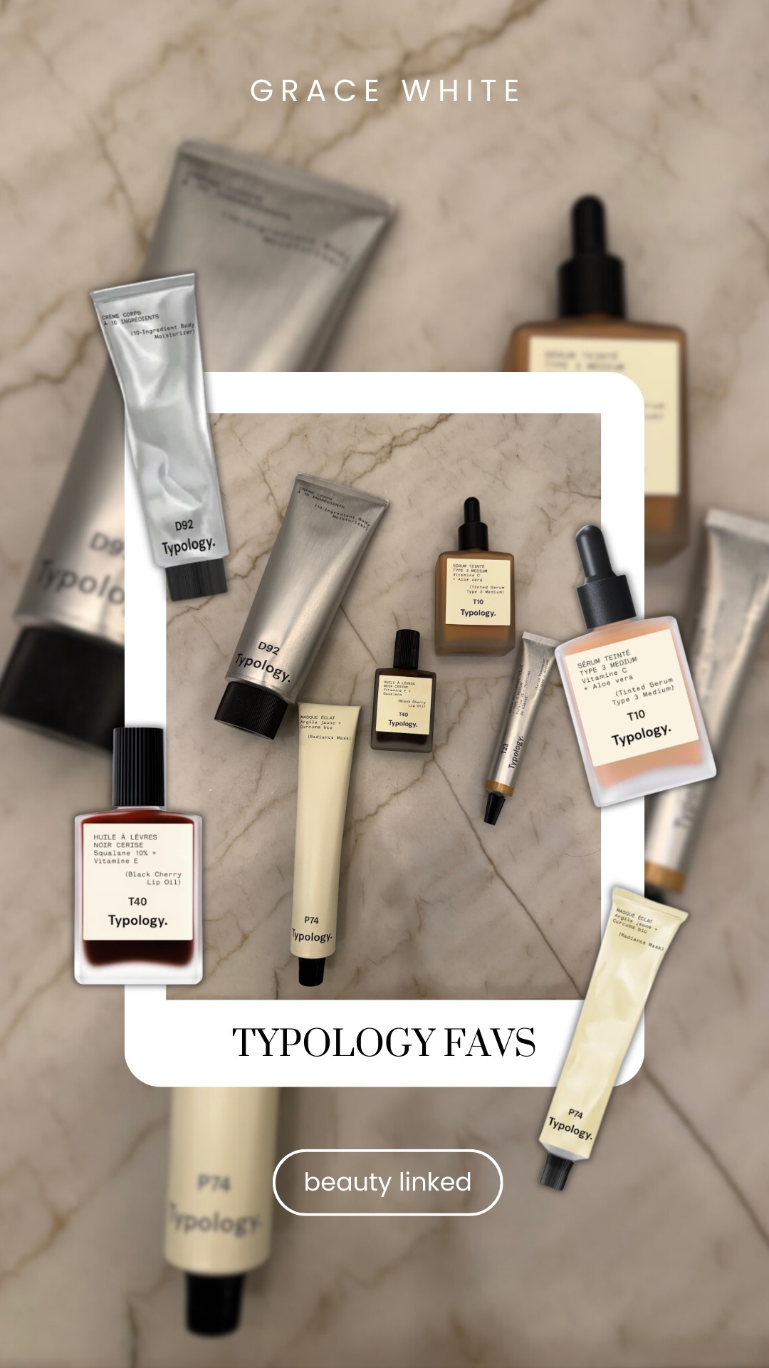 My personal favs from Typology!!

typology, make up, skincare, skin finds, beauty finds, typology brand, trending skincare, trending make up, grace white 

 #LTKselfcare #LTKFindsUnder50 #LTKBeauty