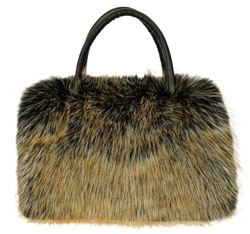 Furry Tote Bag for Women Fuzzy Faux Fur Large Tote Handbag Cute Soft Fluffy Purse Ladies Satchel | Amazon (US)