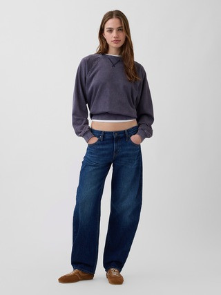 Low Rise Barrel Jeans | Gap (US)