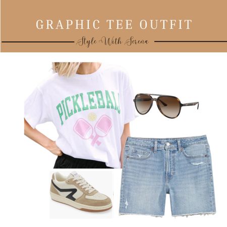Graphic tee outfit, graphic tee, denim shorts, sneakers, denim, casual outfit, casual shirt 

#LTKFindsUnder50 #LTKSeasonal #LTKStyleTip