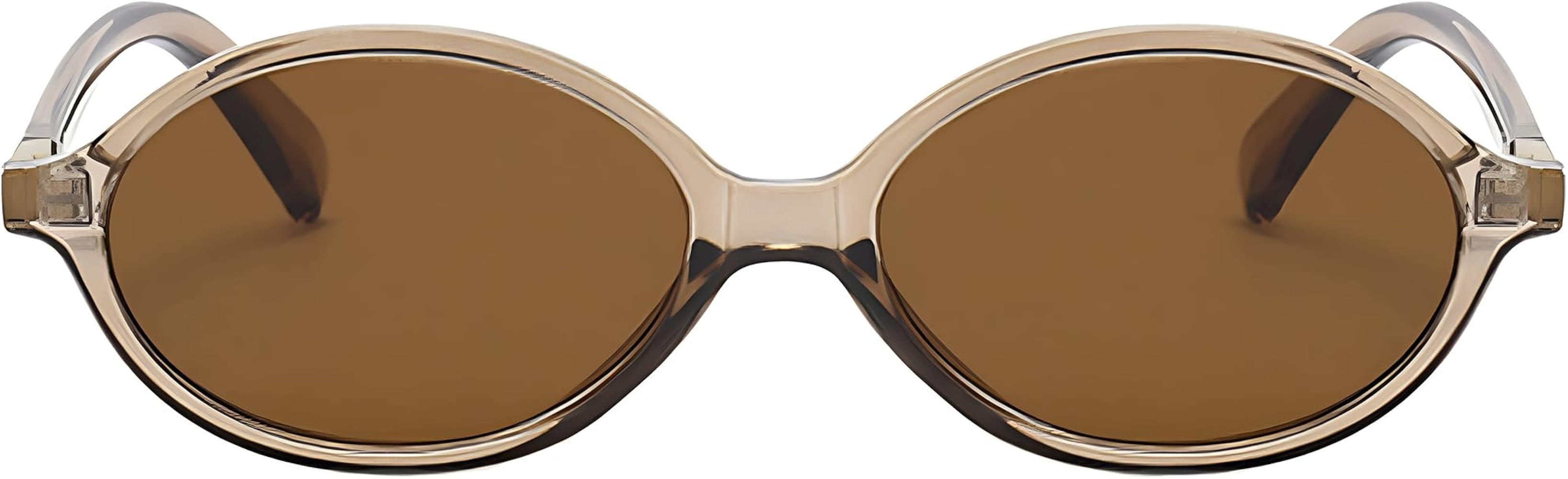 Retro Oval Sunglasses for Women Men Vintage 90s Sunglasses Trendy Fashion Sun Glasses Designer Sh... | Amazon (US)