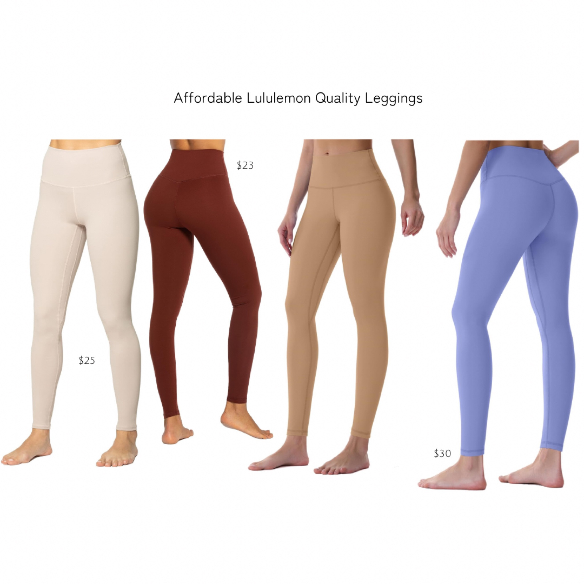 Who doesn’t love Lululemon but for less?! I linked down below some of my favorite affordable dupes with similar fabric! 

#LTKFindsUnder50 #LTKActive #LTKFitness