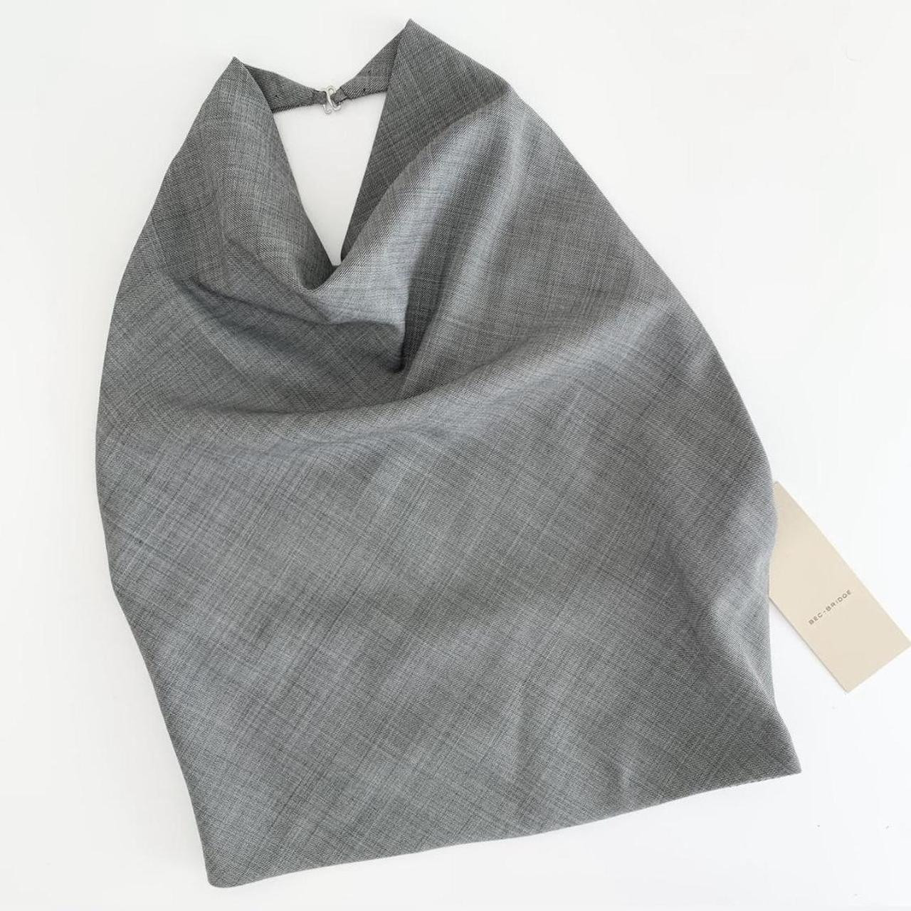 Bec & Bridge Women's Crop top - Grey | Depop AU