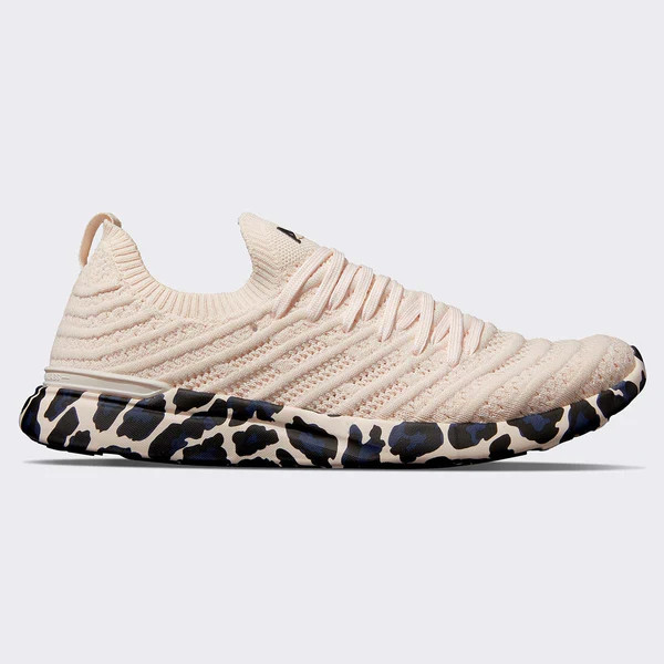 Women's TechLoom Wave Creme / Black / Leopard | APL