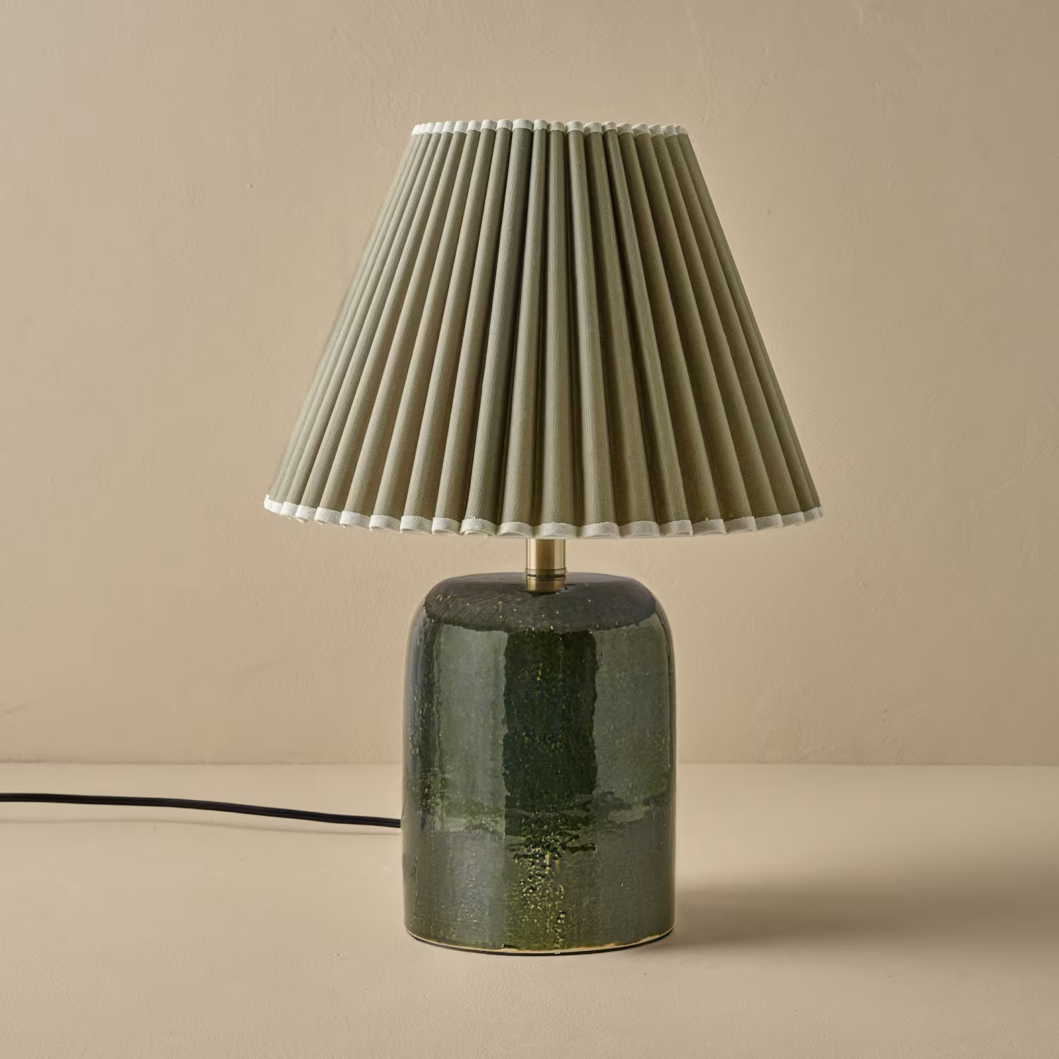 Farrah Table Lamp - Textured Green | Magnolia