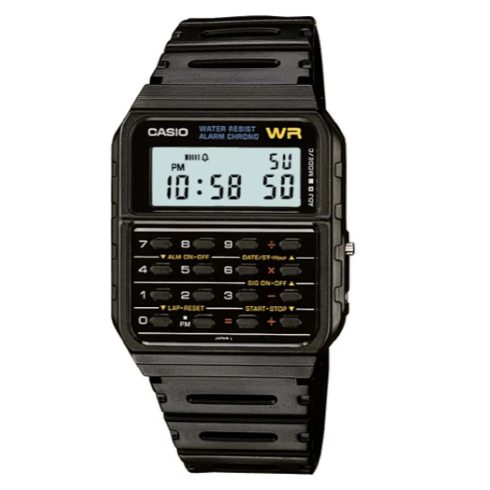Casio Men's Classic Calculator Watch CA53W-1 | Walmart (US)