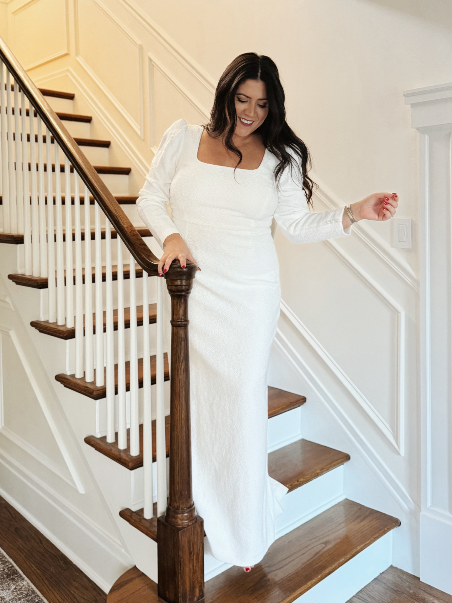 White bow dresses + jumpers just in time for the soon to the bride to kick off engagement season!

#LTKHoliday #LTKparties #LTKwedding