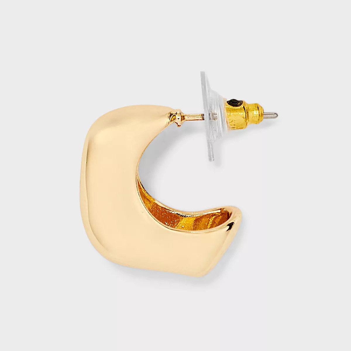 Chunky Open Hoop Earrings - Universal Thread™ Metallic Gold | Target