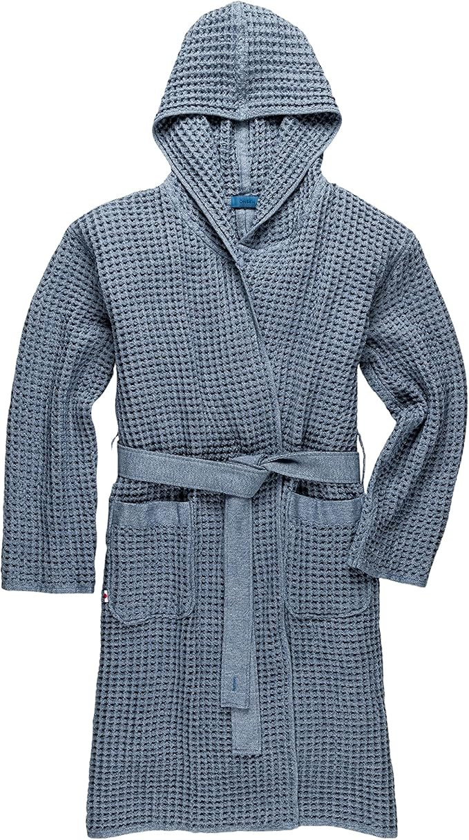 ONSEN Supima Waffle Bath Robe – Luxury Cotton Robe for Women & Men, Lightweight Spa Robe, Quick... | Amazon (US)