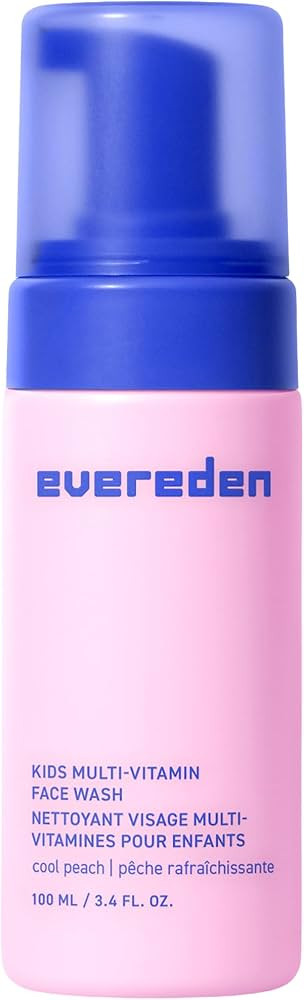Evereden Kids Face Wash: Cool Peach, 3.4 fl oz. | Gentle Skin Care | Non-toxic and Clean Ingredie... | Amazon (US)