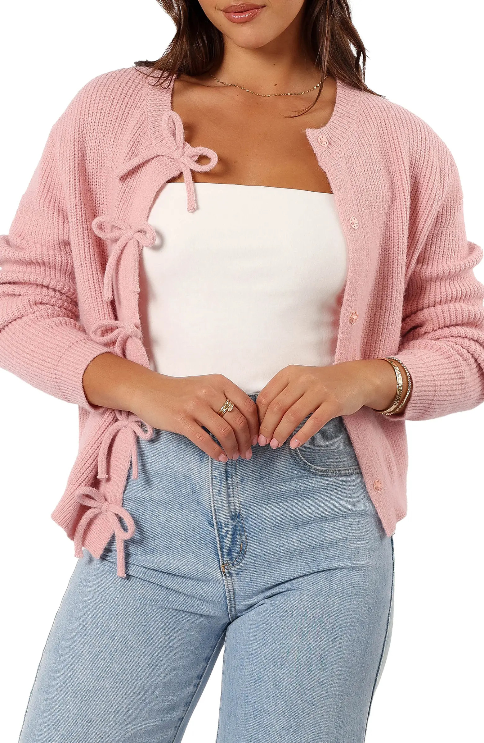 Wilde Bow Front Cardigan | Nordstrom