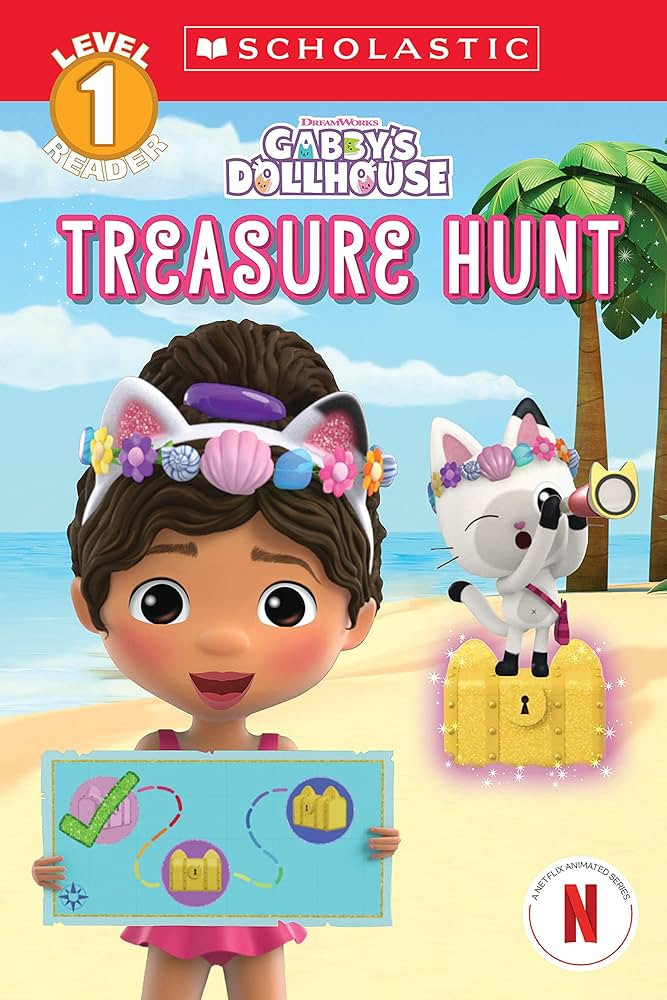 Treasure Hunt (Gabby's Dollhouse: Scholastic Reader, Level 1 #3) | Amazon (US)