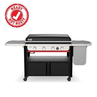 Reviews for Weber Slate Griddle 4-Burner Propane Gas 36 in. Flat Top Grill in Black | Pg 1 - The ... | The Home Depot