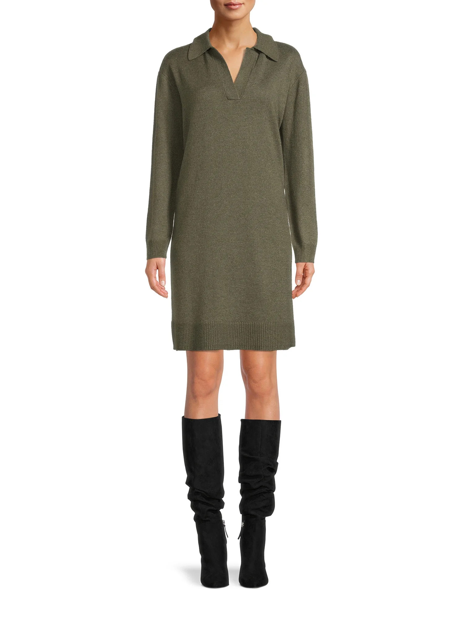 Beachlunchlounge Women's Sweater Dress - Walmart.com | Walmart (US)