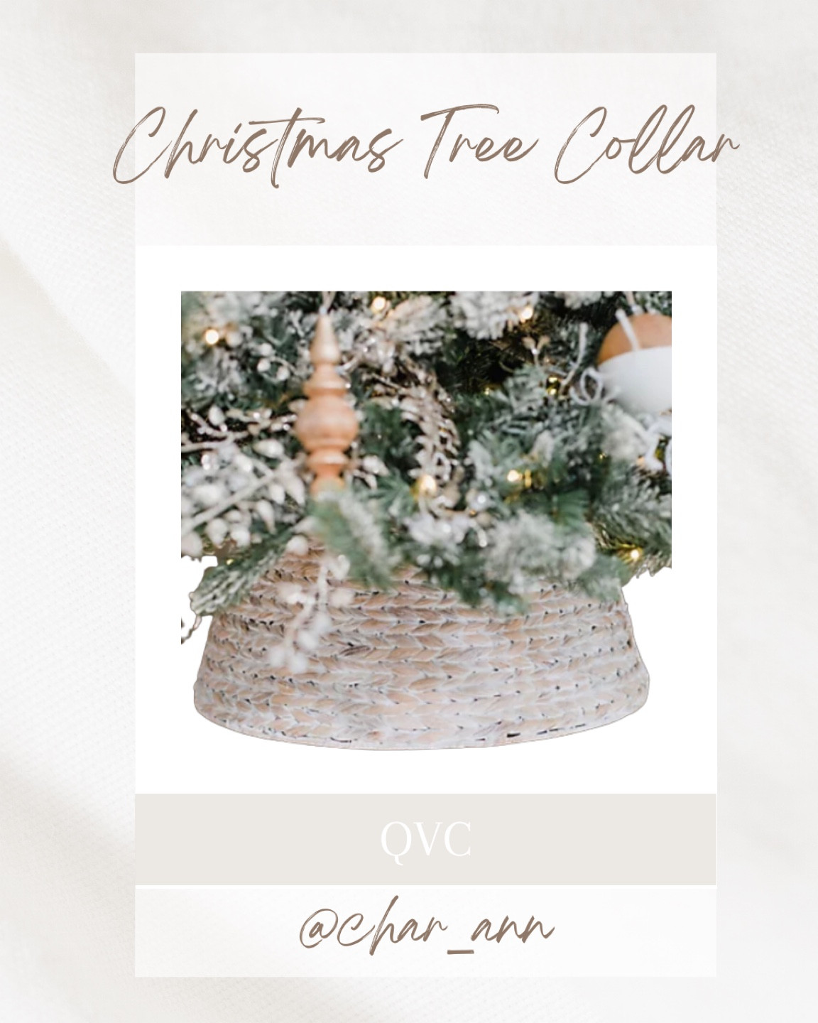 I’m obsessed with this Christmas tree collar! This is the cutest piece to add to your Christmas decor

#LTKHoliday #LTKSeasonal #LTKhome