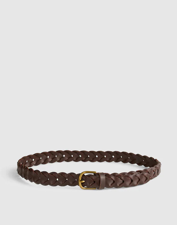 Linked Leather Belt | Madewell