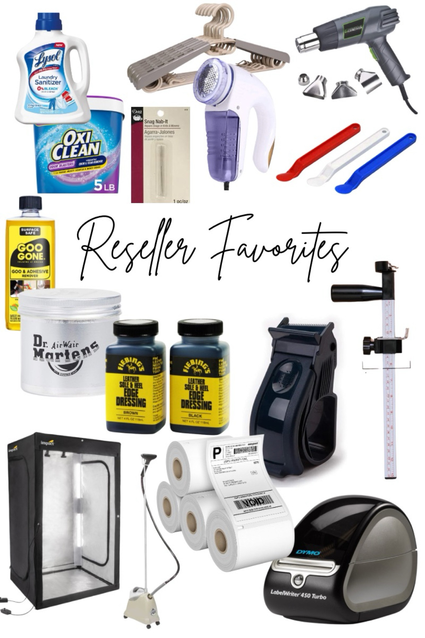 Favorites for reselling on ebay and Poshmark (or just useful for anyone who thrifts)

