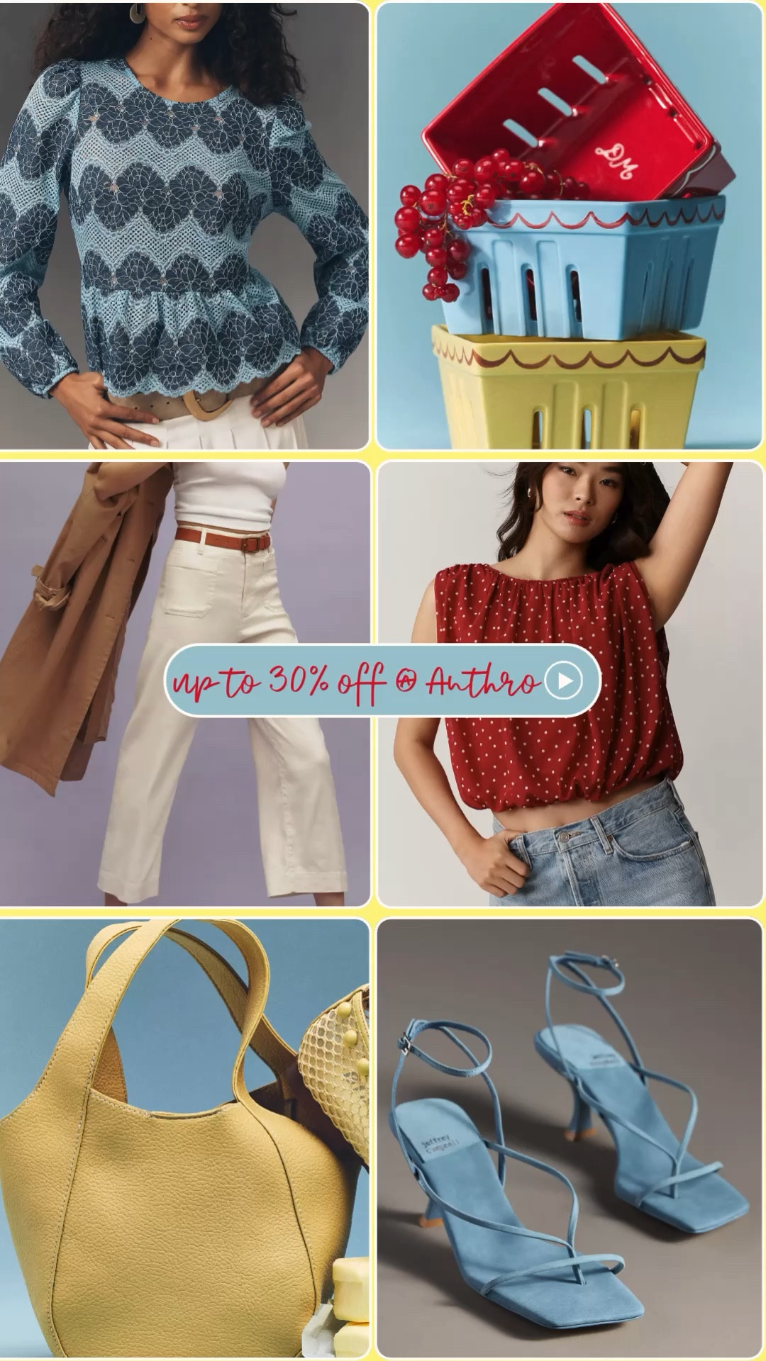 Up to 30% off at Anthropologie 

#LTKSaleAlert