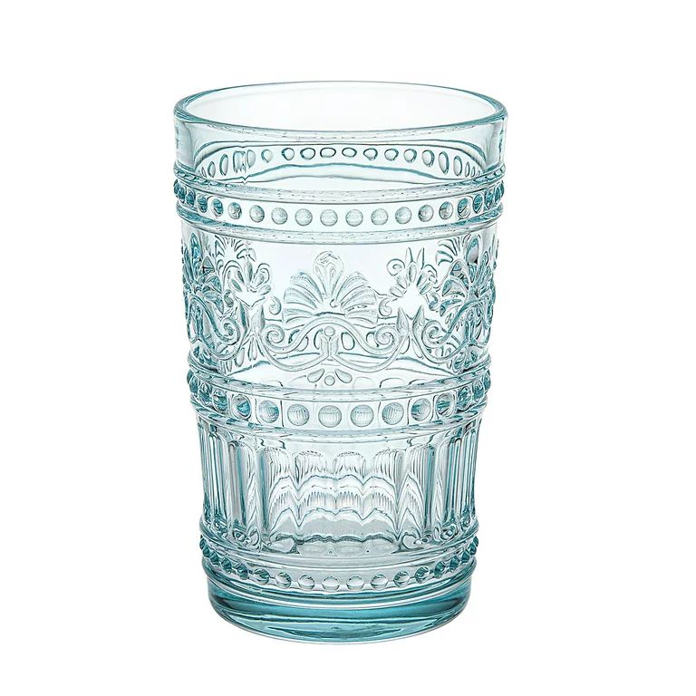 The Pioneer Woman Cassie 4-Piece Highball Glass Set, Turquoise | Walmart (US)