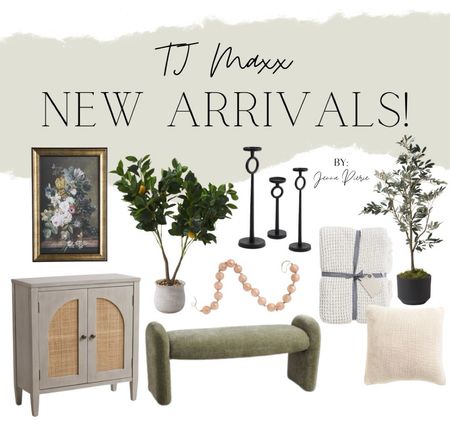 Here are some of my favorite new arrivals that just dropped at TJ Maxx! 🚨 #homedecor #tjmaxx #ltksale #ltkhome #ltksalealert 

#LTKsalealert #LTKSpringSale #LTKhome