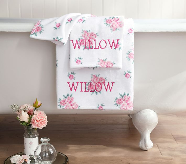 LoveShackFancy Bath Set - Towels, Shower Curtain, Bath Mat | Pottery Barn Kids