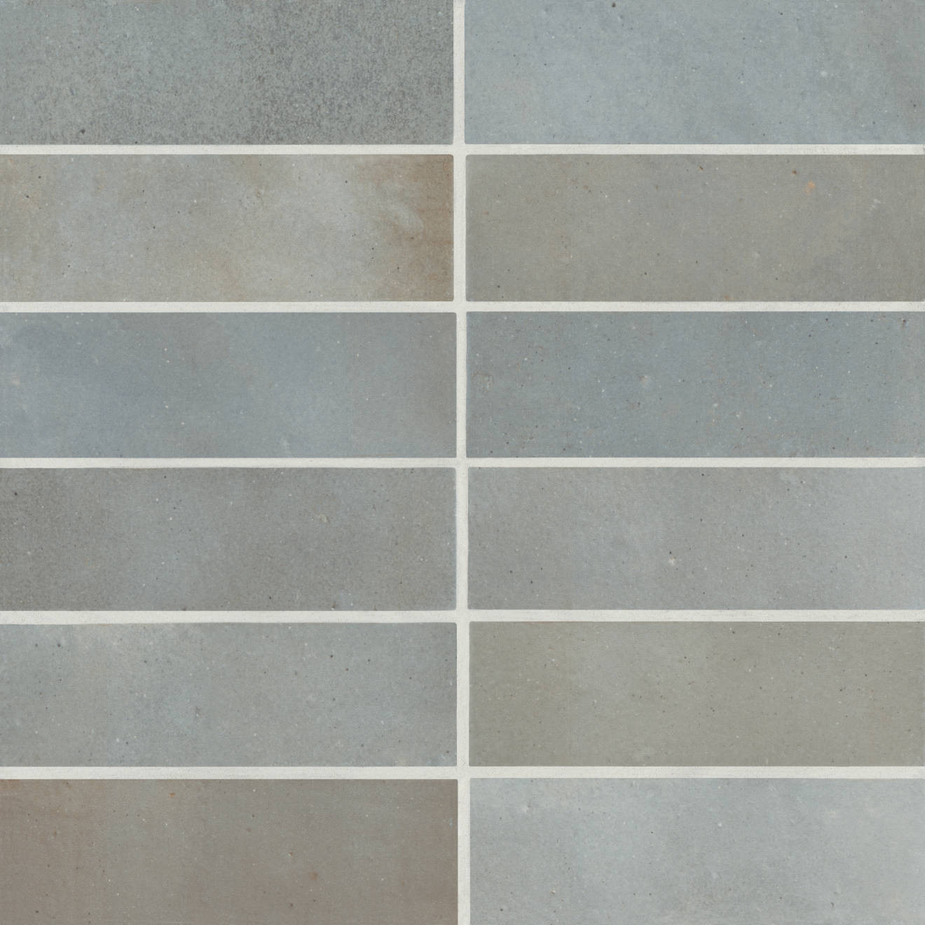 Celine 2" x 6" Matte Porcelain Floor & Wall Tile in Blue | Bedrosians Tile and Stone