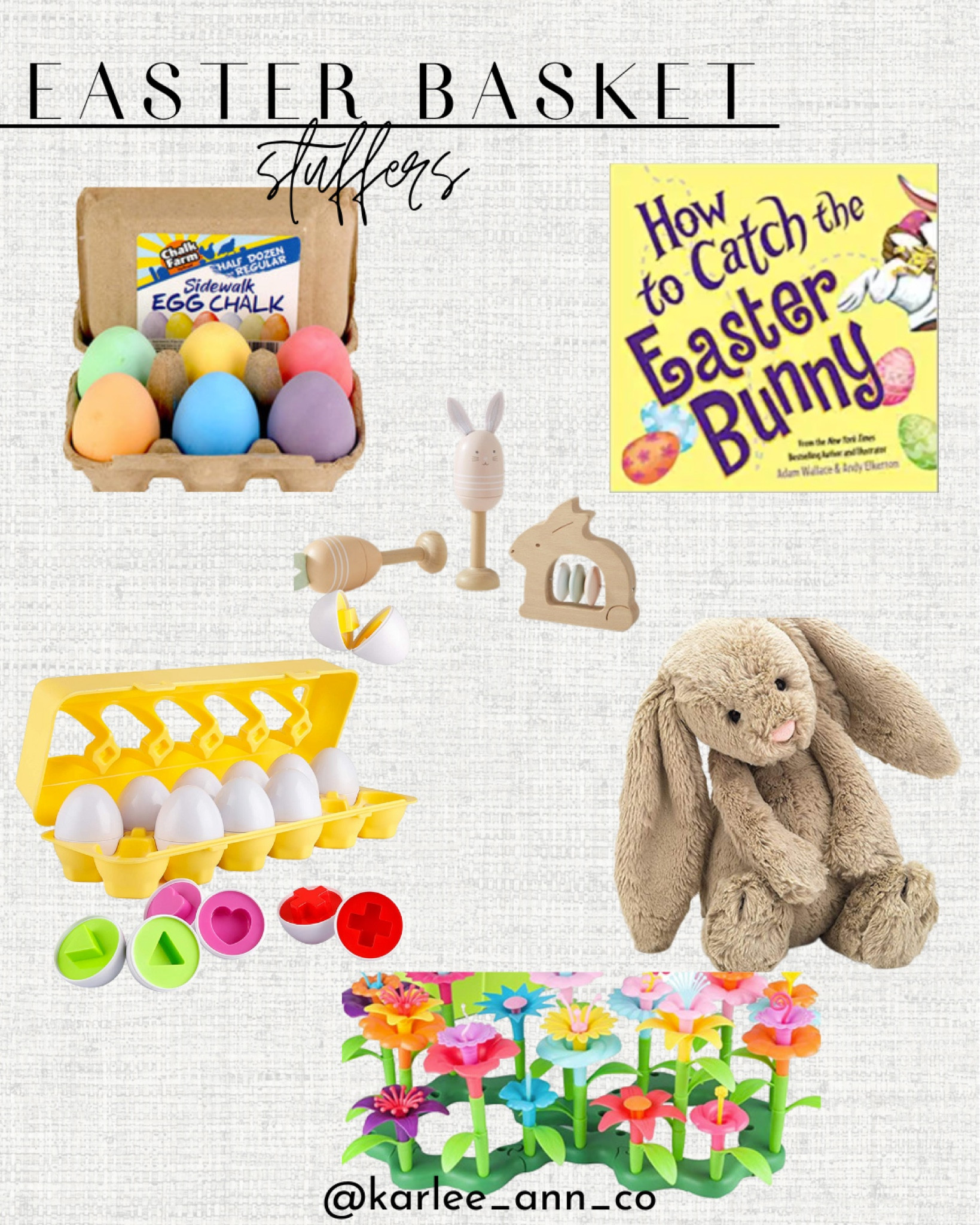 Some Easter basket fillers for the little love in your life 😍 

Jelly cat, children’s books, baby rattle, toddler toys, kids toys, outdoor toys, birthday gifts, girl toys, nursery inspo

#LTKSeasonal #LTKbaby #LTKkids