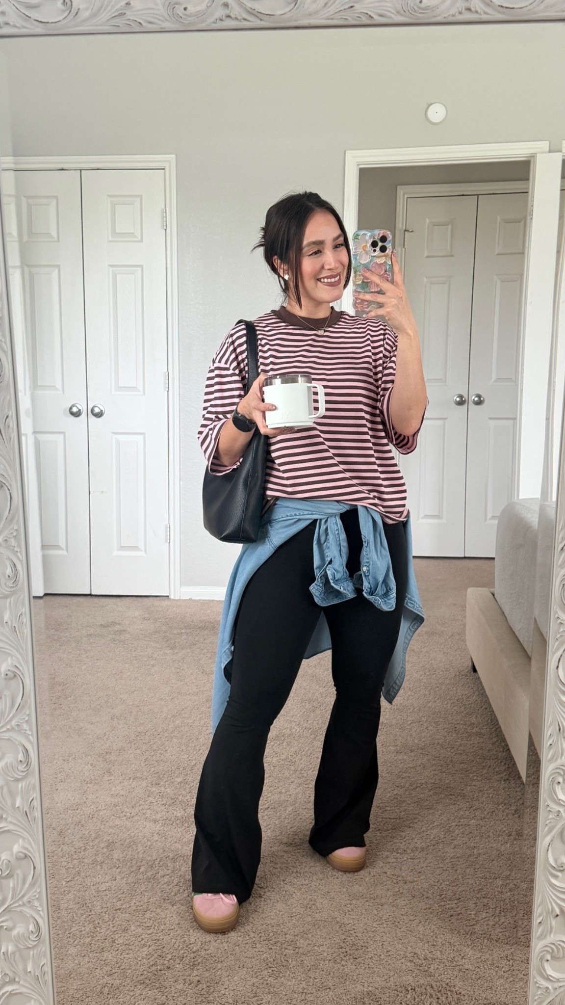 Medium on stripe Amazon top, medium short on aerie leggings, size down on adidas gazelle.

Use code SUNNYSTEALS in aerie for 30% off

#LTKmomlife #LTKootd #LTKPetite