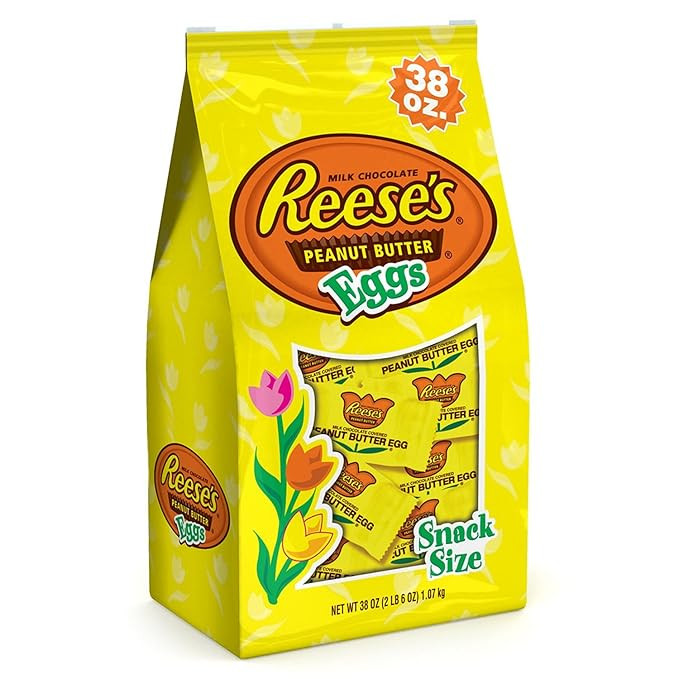 Reese's Peanut Butter Cup Eggs Easter Candy 38 Ounce Bag | Amazon (US)