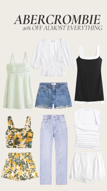 Abercrombie is having a 20% off sale! No code needed to save on summer dresses and outfits!

Casual style, summer dresses, beach vacation outfits, matching sets, Abercrombie sale 

#LTKStyleTip #LTKSaleAlert #LTKFindsUnder100