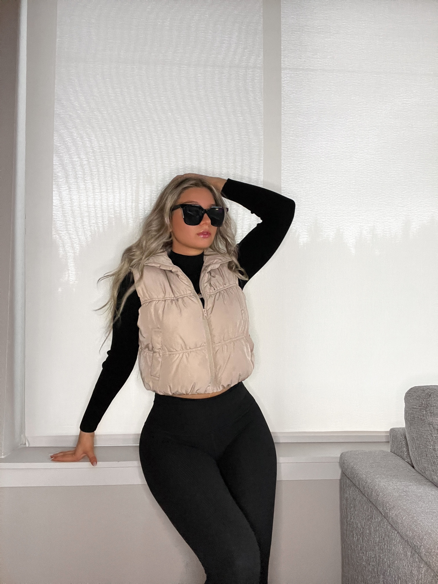 Fall inspo just for you! All you need is black pants and top and match with any color puffer vest! 

#LTKstyletip #LTKSeasonal #LTKBacktoSchool