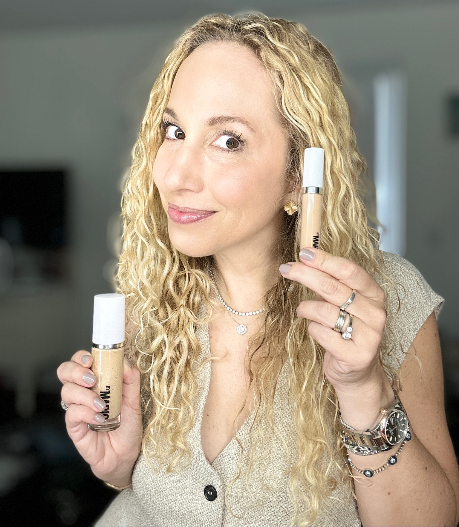 Did you know your skin tone can vary throughout the year? That’s why you should check whether your foundation us still a good match every 4-6 weeks. Your concealer should be at the most one shade lighter tgan your foundation.

#LTKbeauty #LTKfindsunder50 #LTKover40