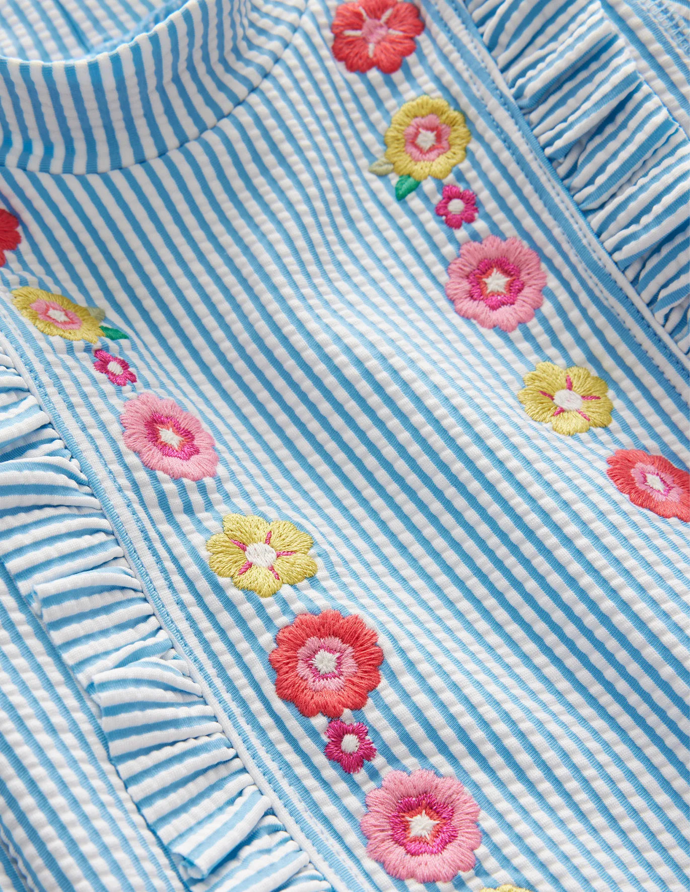 Frilly Rash Vest Set | Boden (US)