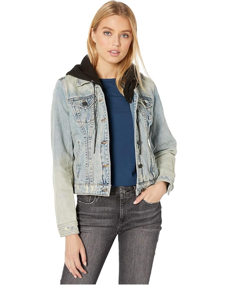 Blank NYC Denim Jacket with Hood in Casual Encounter | Zappos