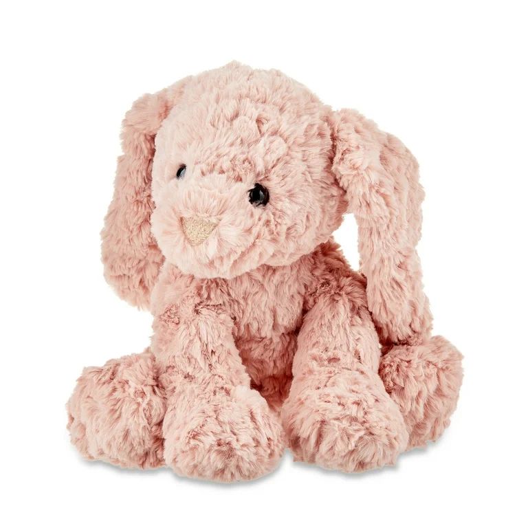 Easter Plush Fluffy Pink Bunny, 12 in, Way To Celebrate | Walmart (US)