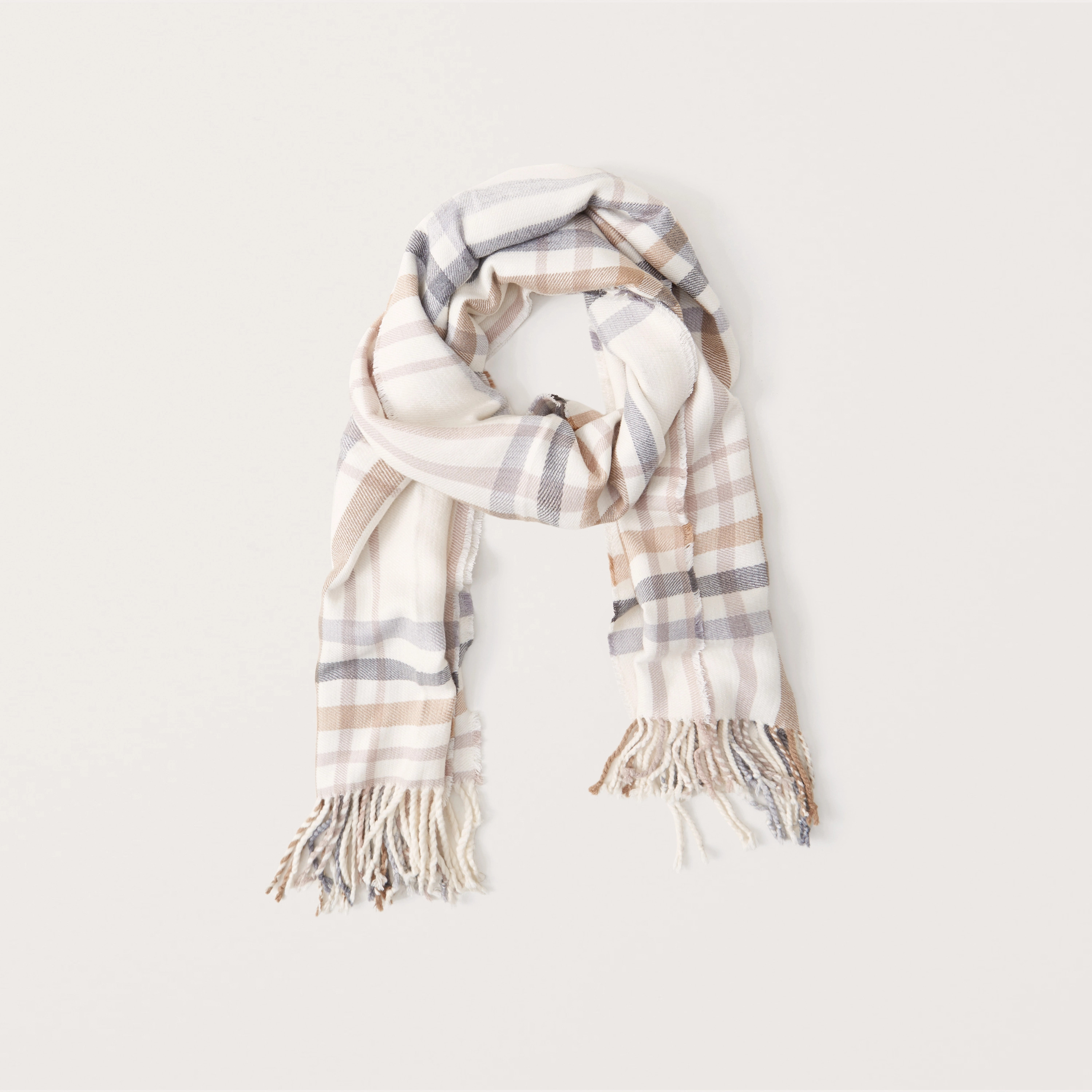 Super Soft Fringe Scarf | Abercrombie & Fitch (US)