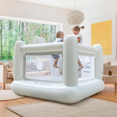 Bounce House Inflatable Castle Bouncy House For Kids For Kids/toddlers Indoor Or Outdoor | Wayfair North America